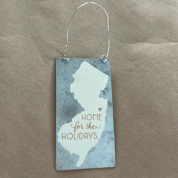 New Jersey home for the holidays ornament and/or sign - Picture 1 of 2